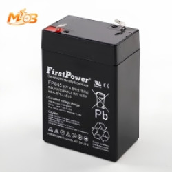 بطارية فيرست باور 6 فولت 4.5 أمبير قابلة لإعادة الشحن (FirstPower FP645)