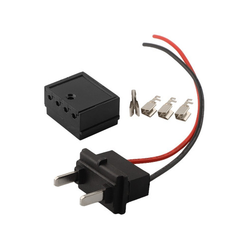 قاعدة وفيش توصيل بطارية الدراجة الكهربائية MOB مع الأسلاك والملامسات - MOB E-Bike Battery Connector Base and Plug Kit